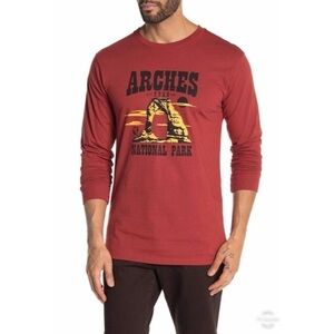 Blue Timber Arches Graphic T-Shirt, Size XL